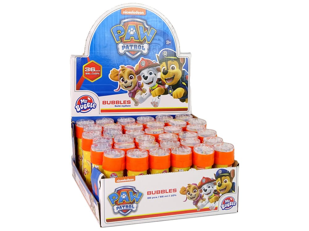 LEAN TOYS Mehurčki Psiček Patrol, 55ml, pomarančni 4