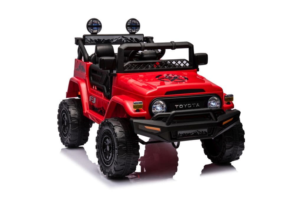 Akumulatorski avtomobil LEAN CARS Toyota FJ Rdeč 4x4