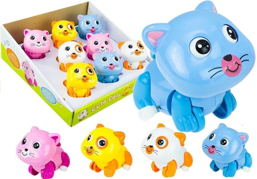 LEAN TOYS Navijalni kužek s premikajočim repom in glavo