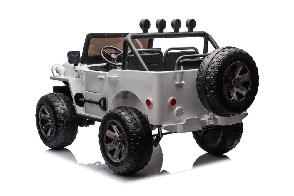 Akumulatorski avtomobil LEAN CARS JH-102 Bel 4x4 3