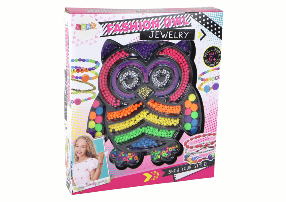 Set za nakit »Sova« DIY, 3000 kroglic 3