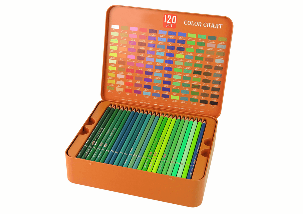 LEAN Komplet 120 krede v organizatorju 4