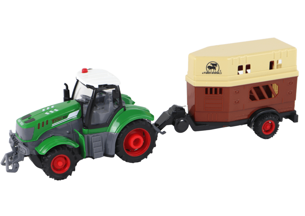 Traktor na daljinsko vodenje RC s prikolico, merilo 1:24 2