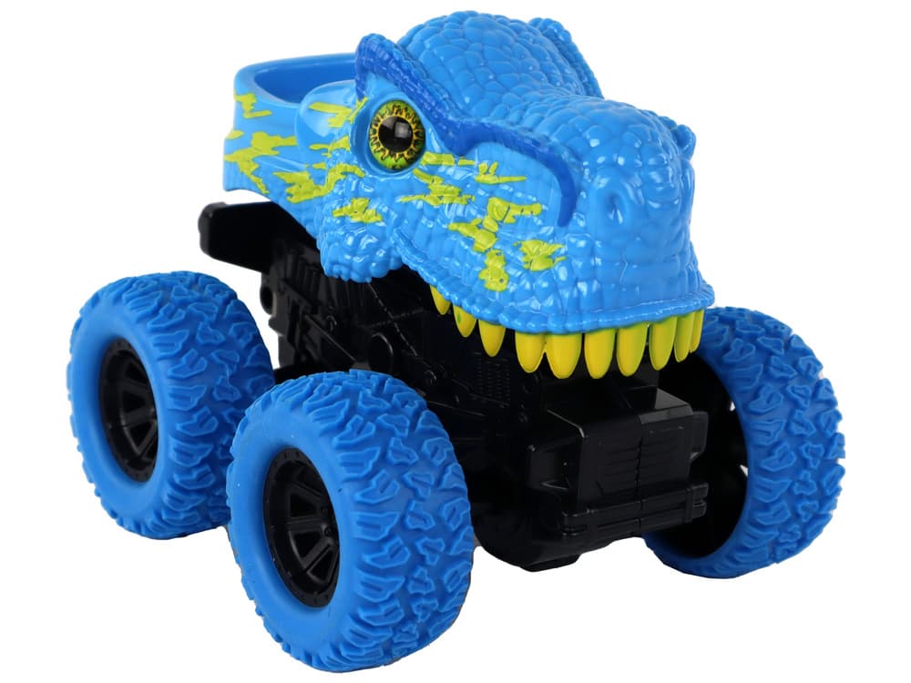 LEAN TOYS Terenski Vozilo Tyranozaver Rex na vzgon – modra 4