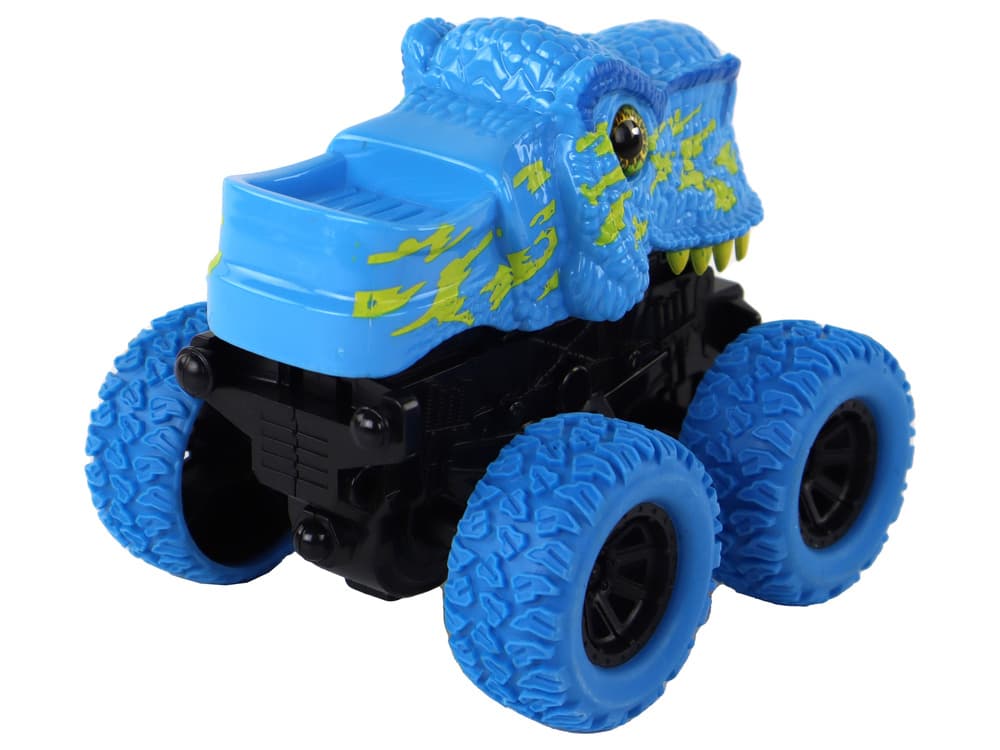 LEAN TOYS Terenski Vozilo Tyranozaver Rex na vzgon – modra 5