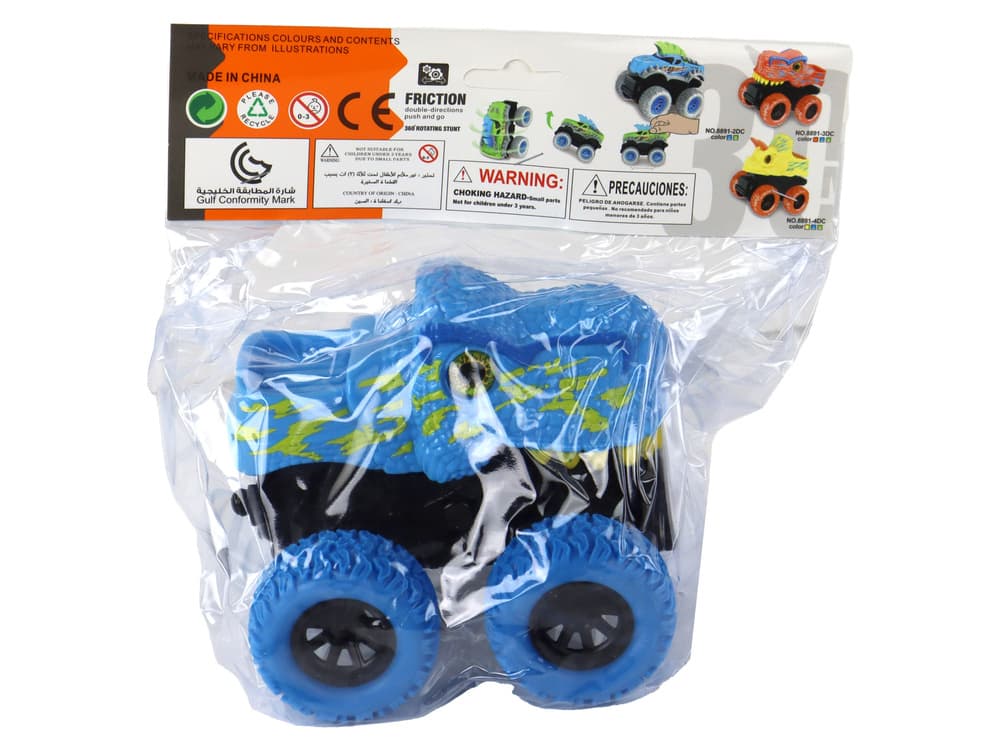 LEAN TOYS Terenski Vozilo Tyranozaver Rex na vzgon – modra 6