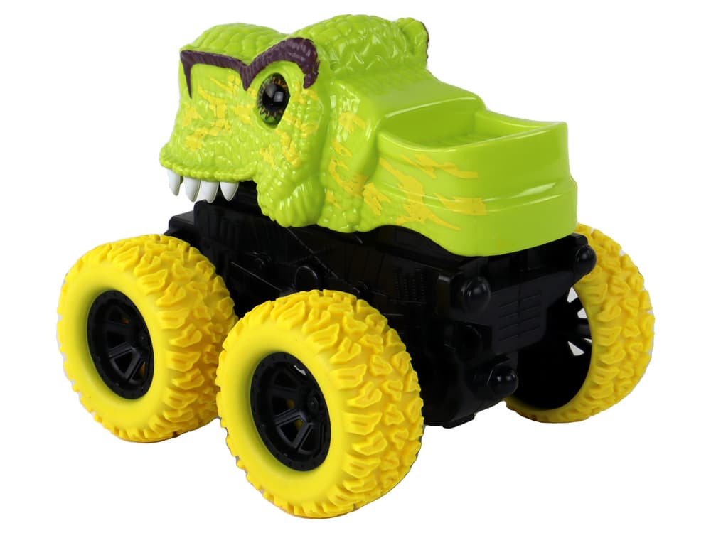 LEAN TOYS Terenski Vozilo Tyranozaver Rex na vzgon – zelena 3