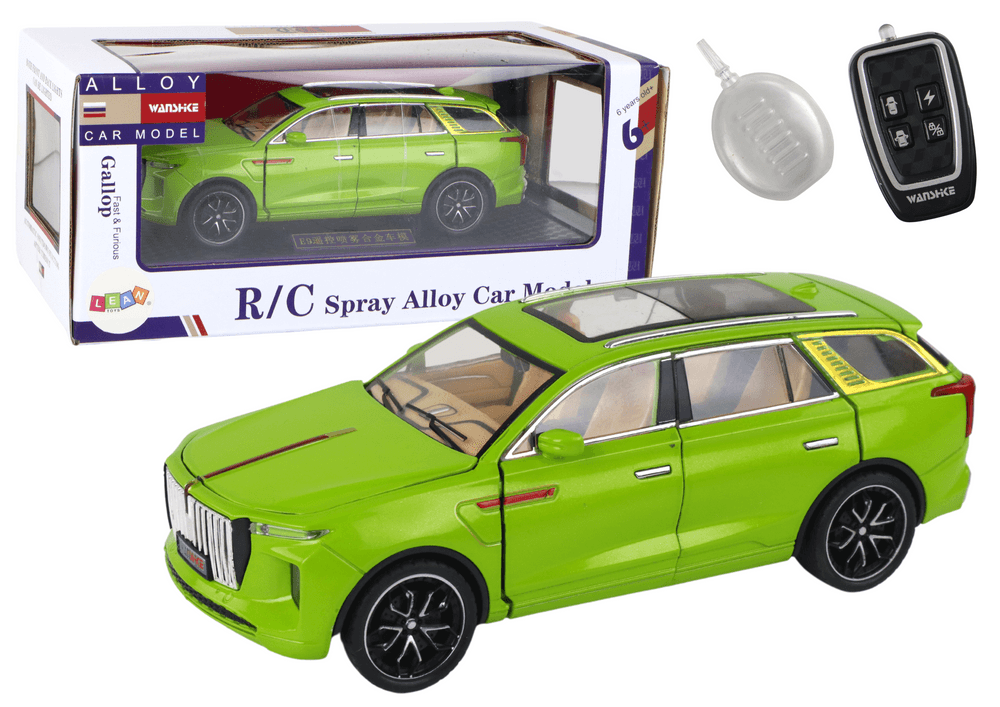 LEAN TOYS Aluminijast model avtomobila RC 1:24 C – zelena