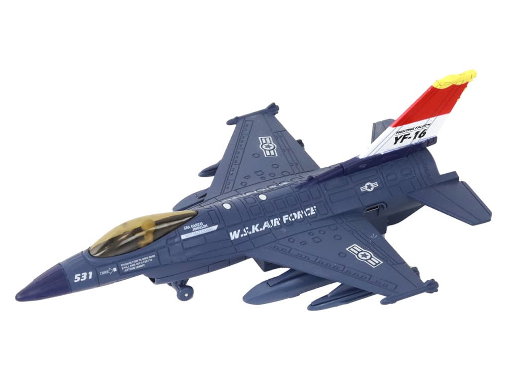 LEAN TOYS Vojaški letalski model MYŚLIWIEC – kamuflaža 2