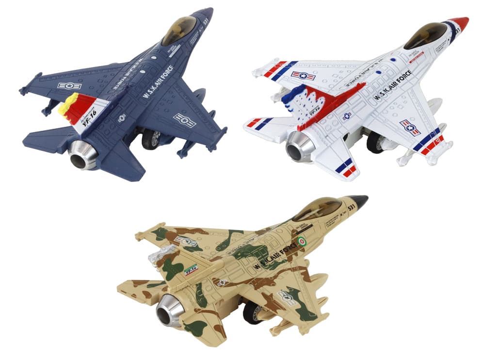 LEAN TOYS Vojaški letalski model MYŚLIWIEC – kamuflaža 8