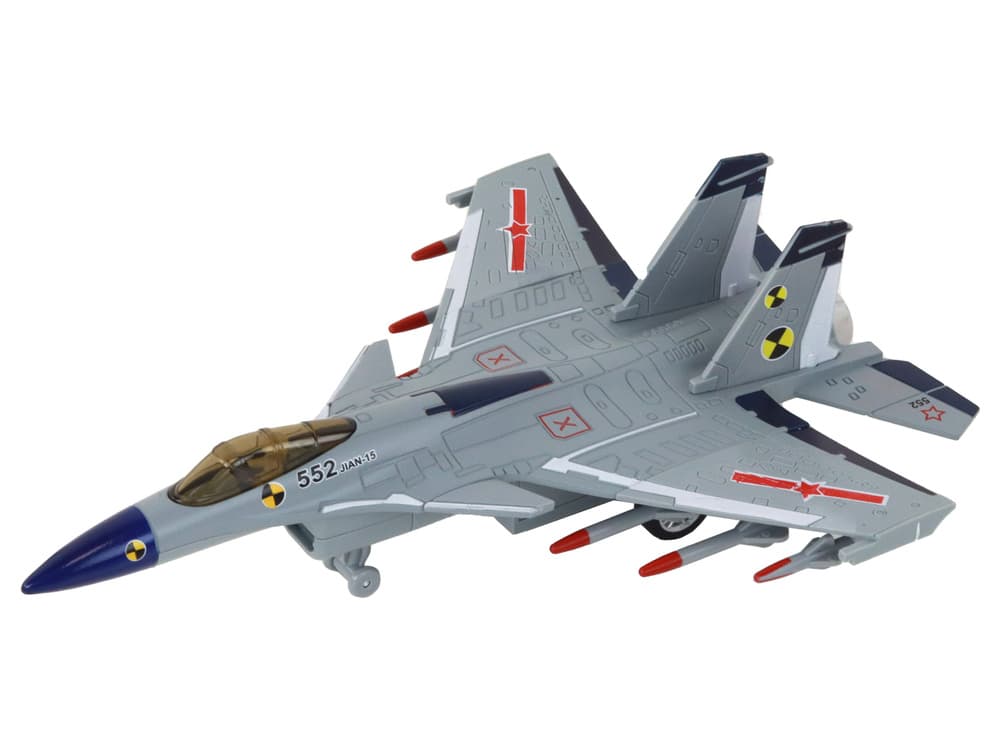 LEAN TOYS Letalski model MYŚLIWIEC – mešanica barv 2
