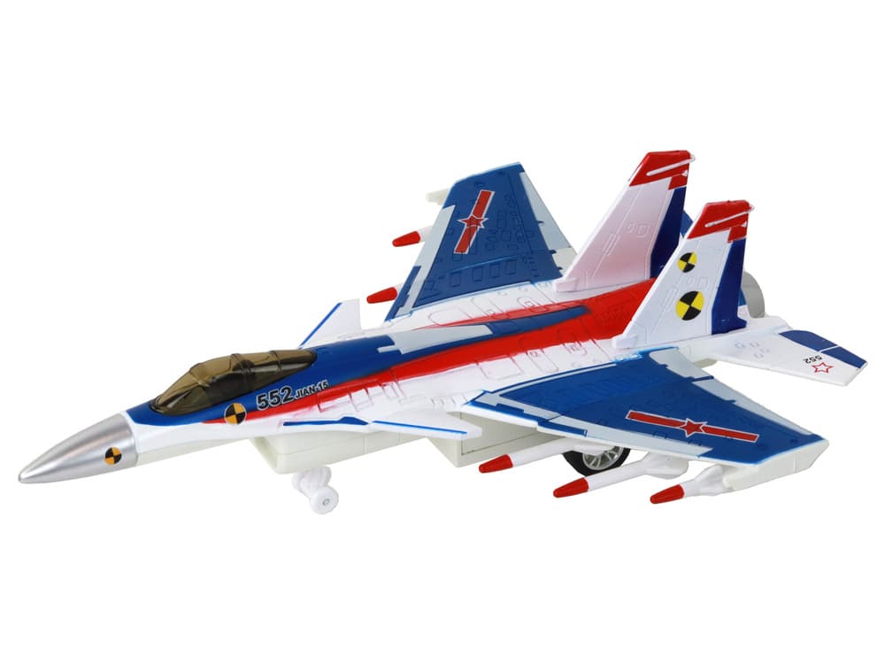 LEAN TOYS Letalski model MYŚLIWIEC – mešanica barv 4