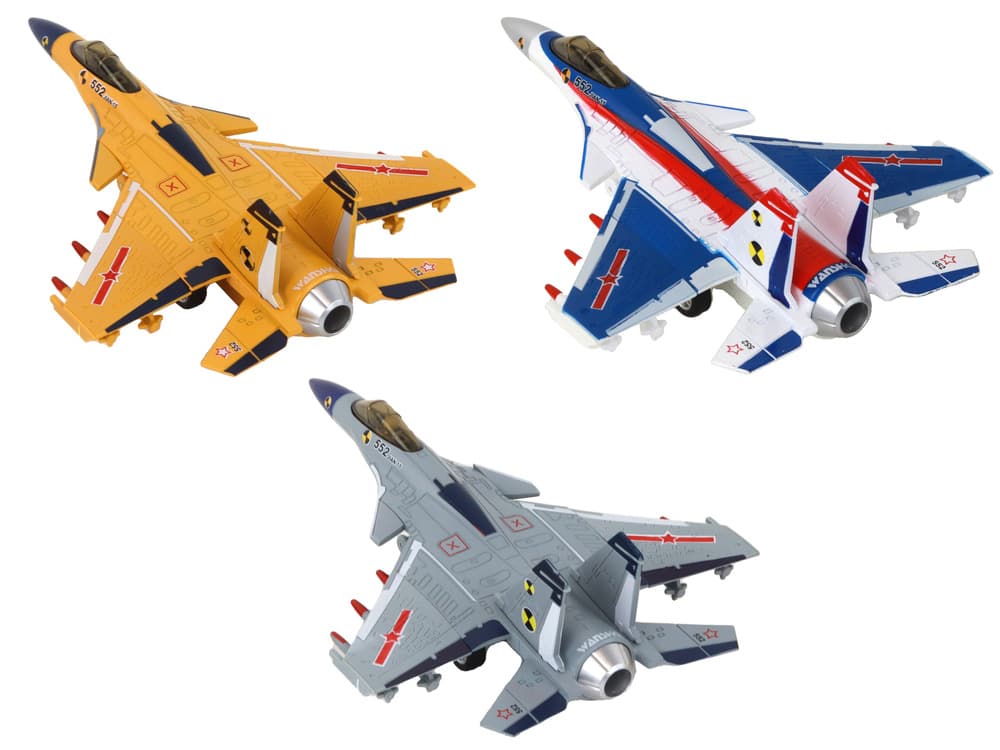 LEAN TOYS Letalski model MYŚLIWIEC – mešanica barv 8