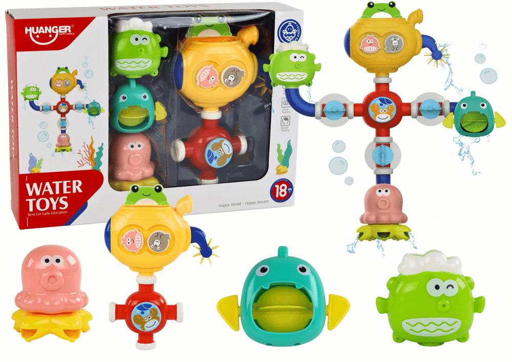 LEAN TOYS Vodna igrača za kopanje ROBOT