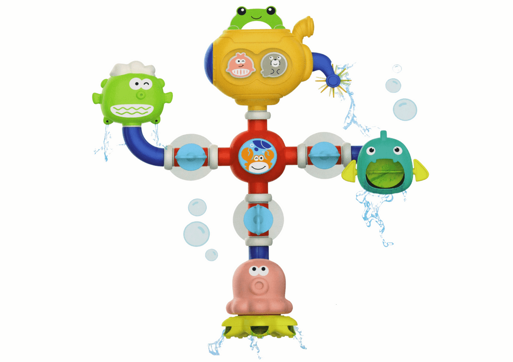 LEAN TOYS Vodna igrača za kopanje ROBOT 3