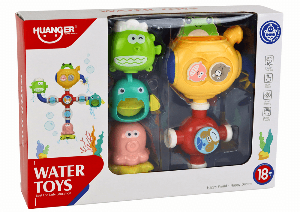 LEAN TOYS Vodna igrača za kopanje ROBOT 4