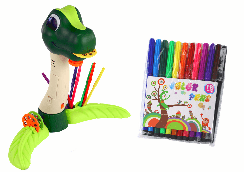 Projektor za risanje LEAN TOYS Dinozaver z zvoki 2