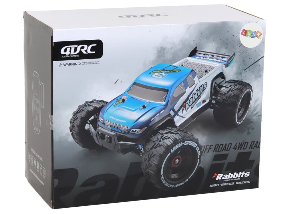 Terenski RC avtomobil LEAN TOYS Rabbits, 4x4 pogon, modri 2.4G 5