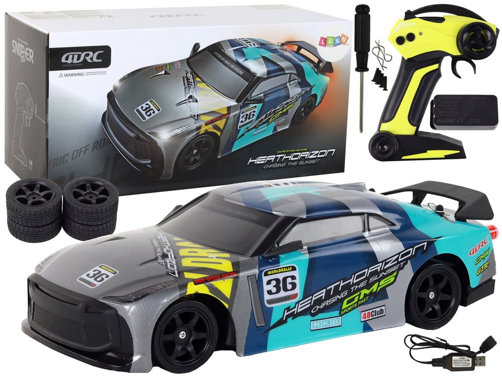 RC športni avto LEAN TOYS 4x4 daljinsko voden, 1:16