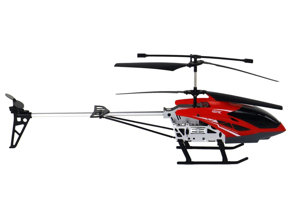 RC helikopter LEAN TOYS 70 cm, rdeč, z LED lučmi 3