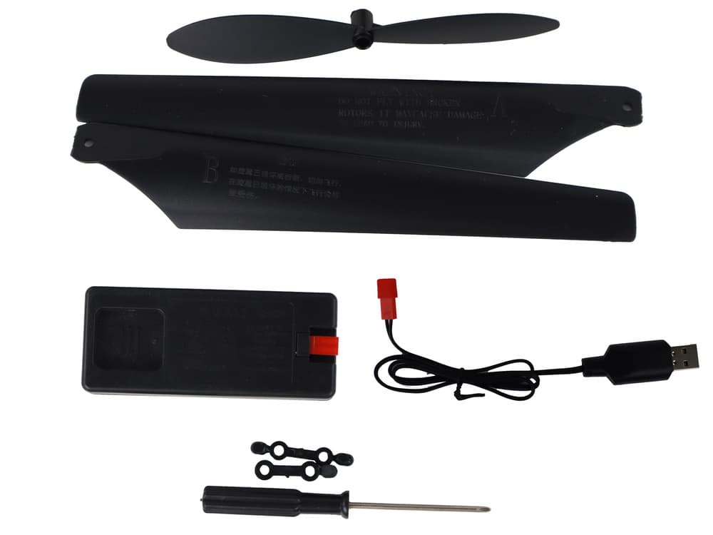 RC helikopter LEAN TOYS 70 cm, rdeč, z LED lučmi 4