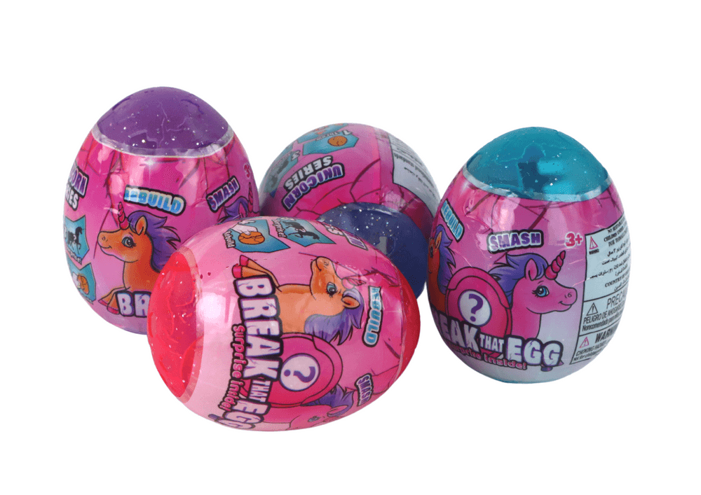 Magija lupeče jajce LEAN TOYS z jednorožcem, 4 barve, 6 cm 3