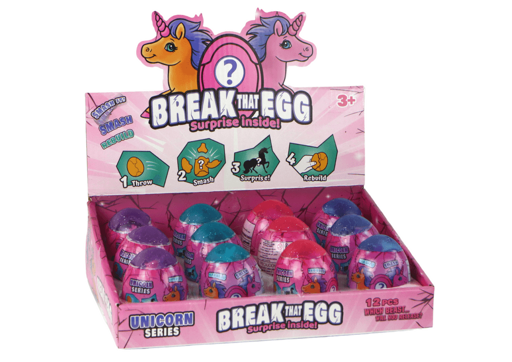 Magija lupeče jajce LEAN TOYS z jednorožcem, 4 barve, 6 cm 4