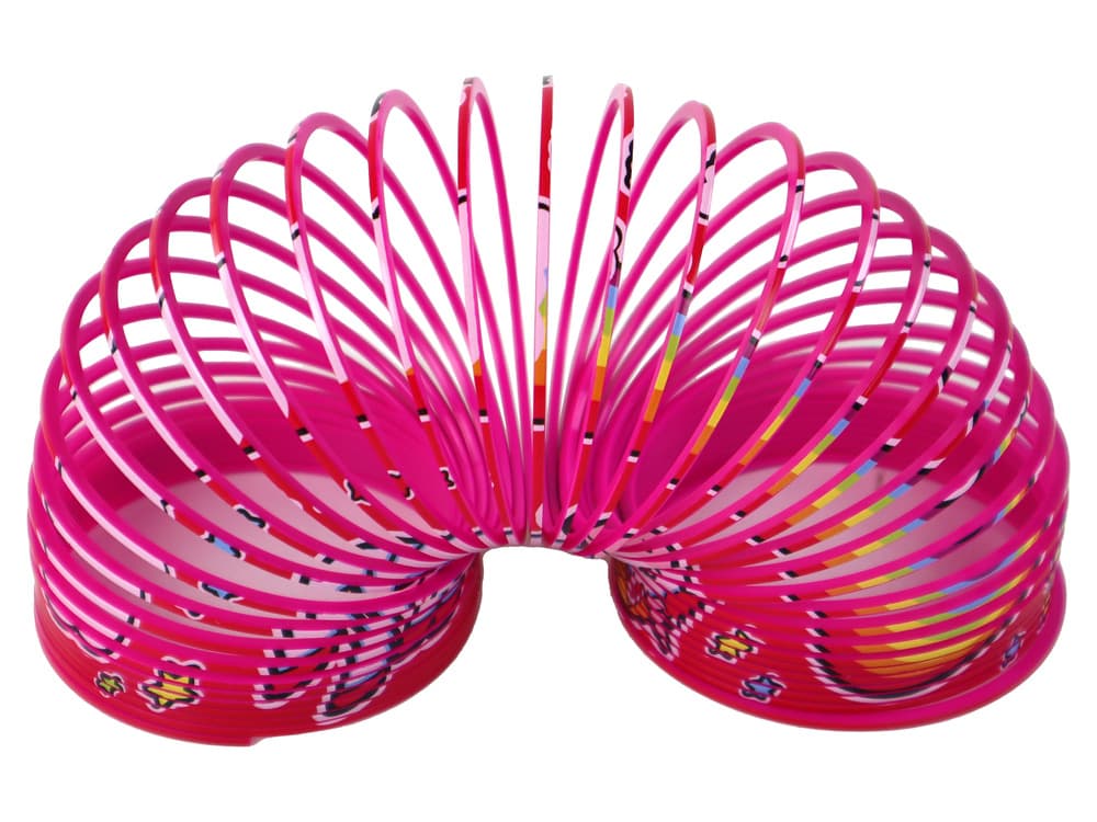 LEAN TOYS Kultna Vzmet Roza, Jednorog, 6 cm 3