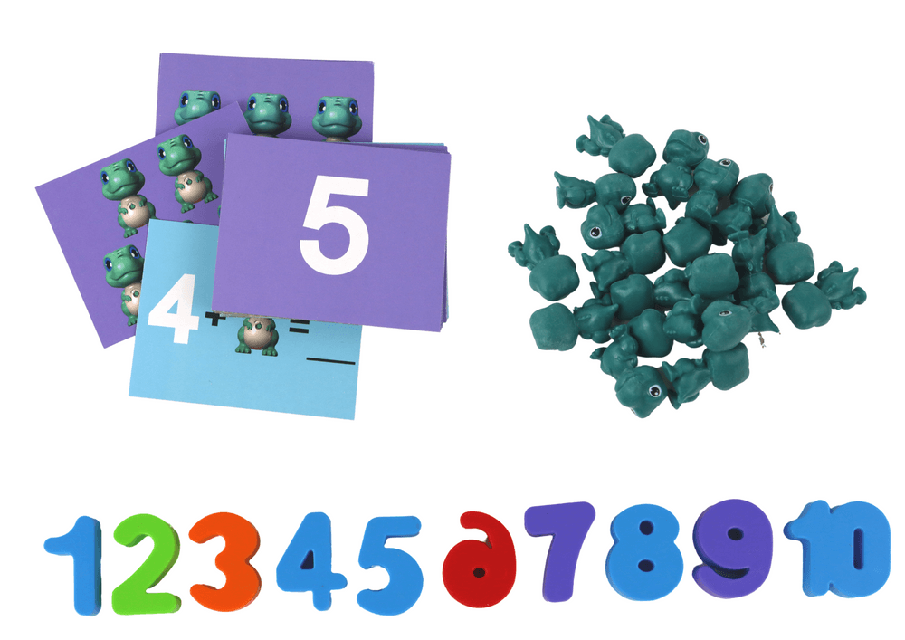 LEAN TOYS Edukativni Dinozaver: Vaga za Računske Operacije 2