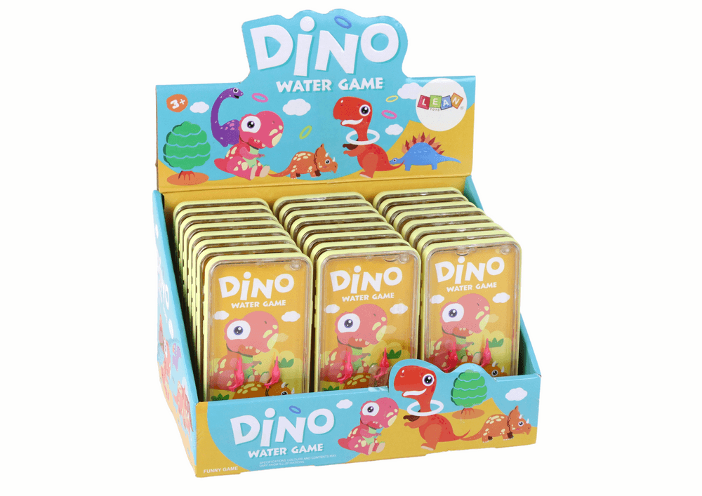 LEAN TOYS Vodna igrača v obliki telefona z dinozavrom, rumena 3