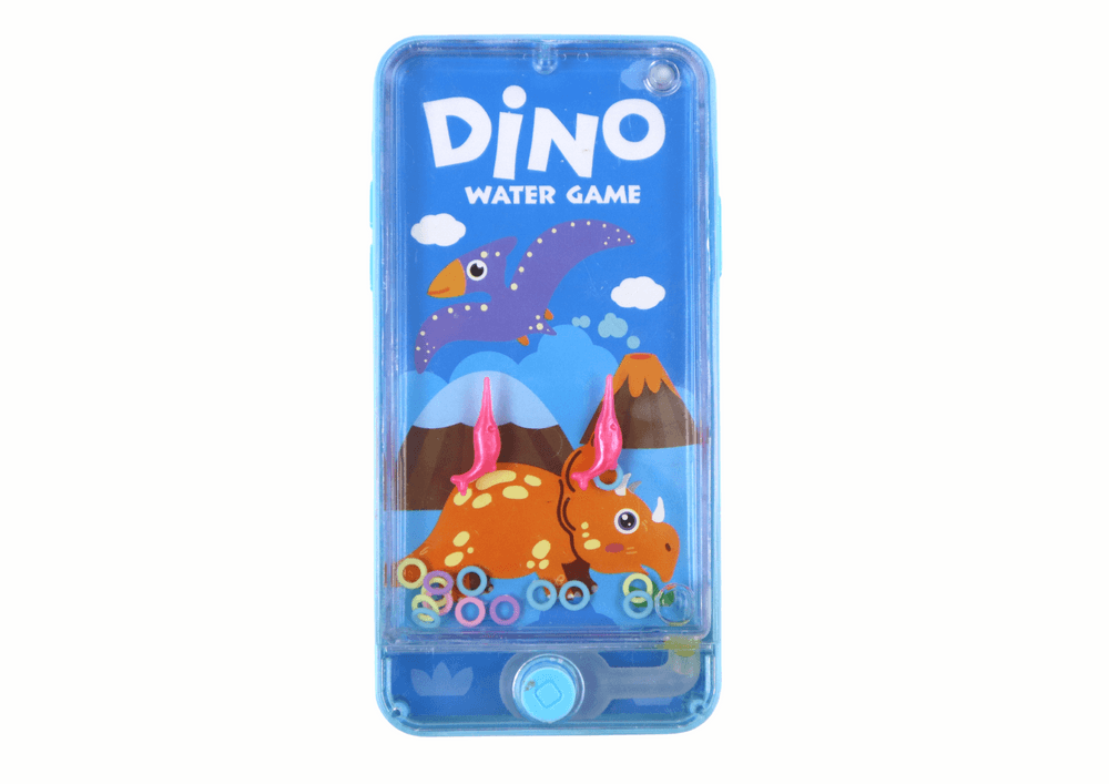 LEAN TOYS Vodna igrača v obliki telefona z dinozavrom, modra 3