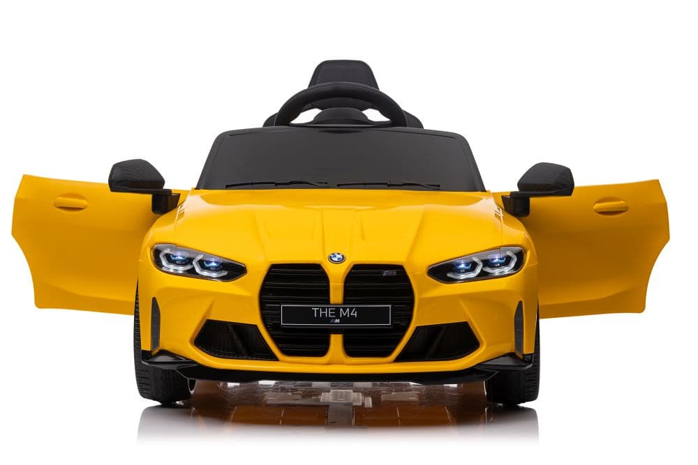 LEAN CARS Električni avto BMW M4, rumena 3