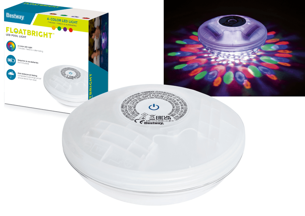 BESTWAY LED svetilka za bazen na baterije