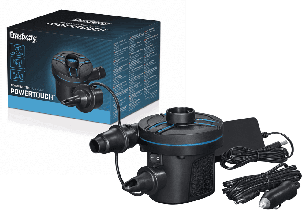 BESTWAY Električna tlačilka 490 l/min, 220/12V