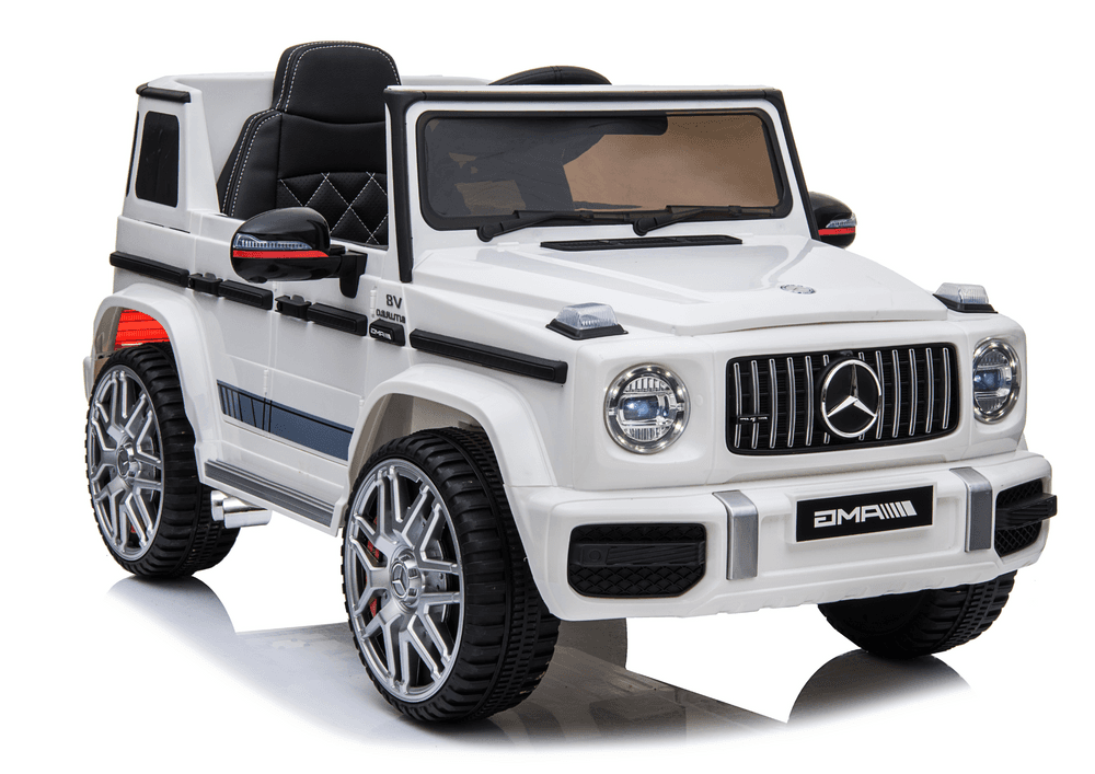 Akumulatorski avto LEAN CARS Mercedes G63, bel - 12V