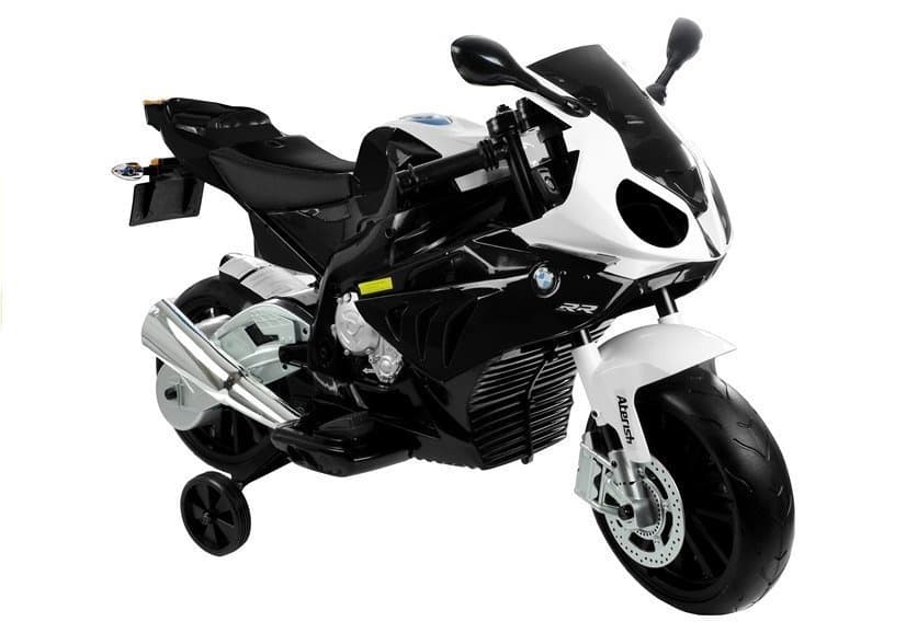 LEAN CARS Otroški motor BMW S1000RR na akumulator (črn)