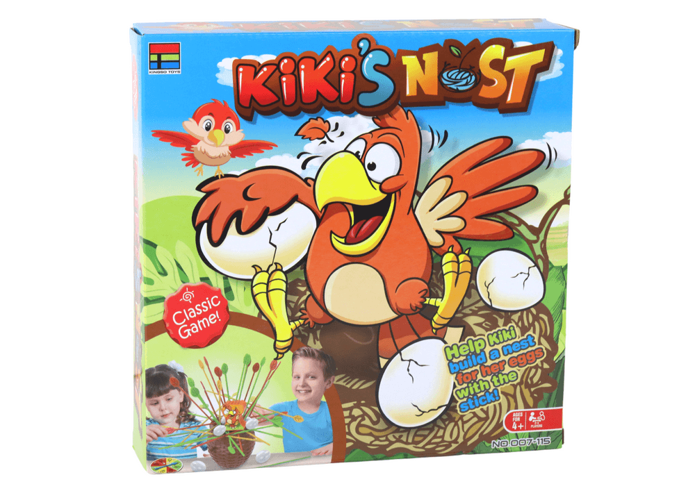 Igra Zgradi gnezdo piščancu Kiki LEAN TOYS 4