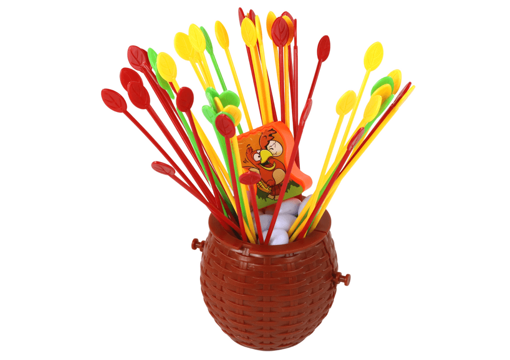 Igra Zgradi gnezdo piščancu Kiki LEAN TOYS 2