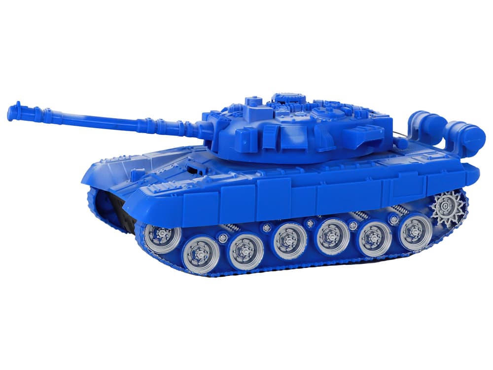 LEAN TOYS Daljinsko voden RC Tank, luči, zvok, modri 2