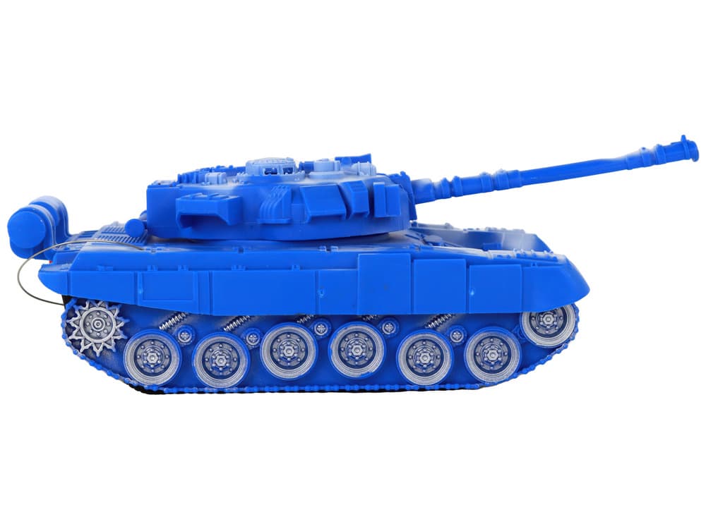 LEAN TOYS Daljinsko voden RC Tank, luči, zvok, modri 4