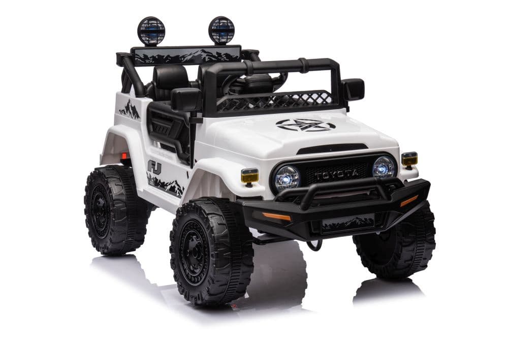 Akumulatorski avto LEAN CARS Toyota FJ, bela, 4x4