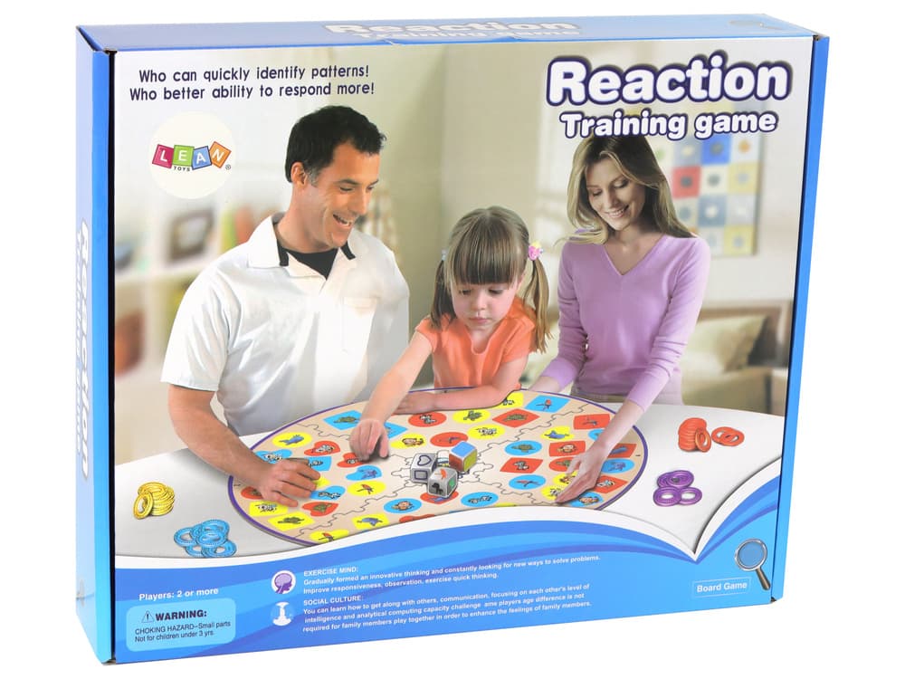Logična družabna igra LEAN TOYS za refleks in opazovanje 4