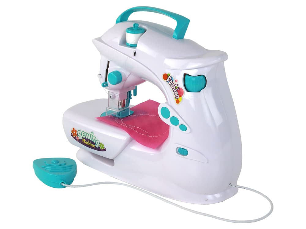 Otroški šivalni stroj LEAN TOYS na baterije, bel 3