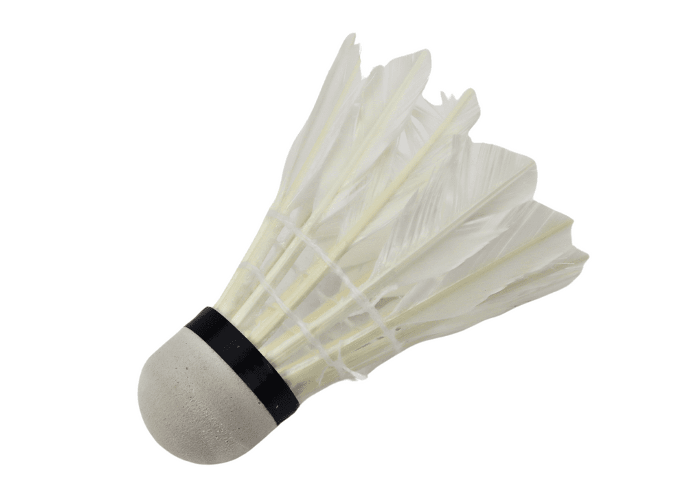 Set 3 badmintonskih puščic LEAN TOYS z naravnimi peresi 3