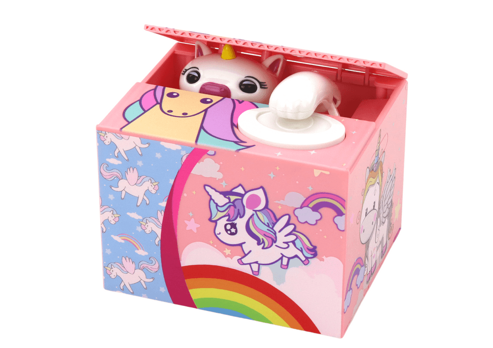 Skarbonka "Enorožec" z melodijo LEAN TOYS 2