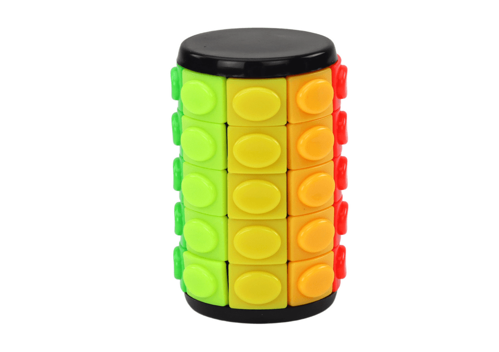 LEAN TOYS Set logičnih sestavljank, Valj 3 stopnje težavnosti 2