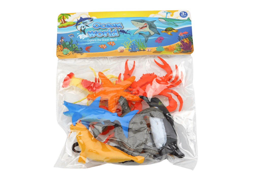 Set figuric morskih živali (10 kos.) 4