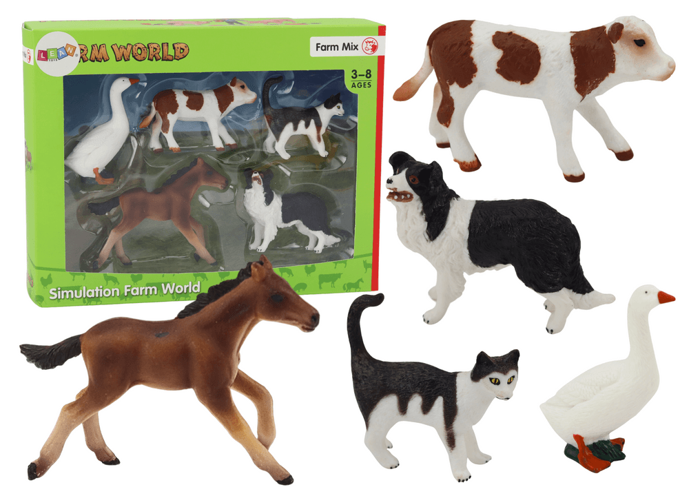 Set figuric domačih živali (5 kos.)