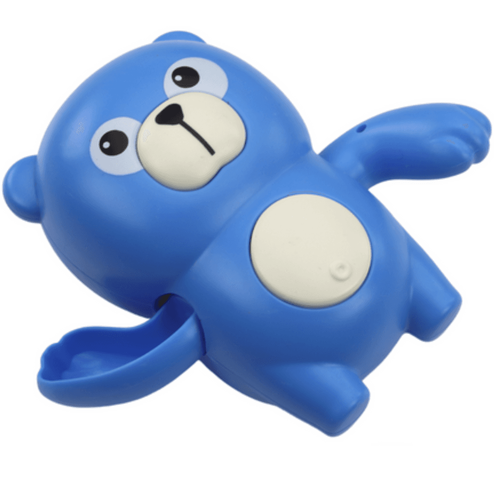 LEAN TOYS Igrača za v vodo, medvedek na navijanje 4