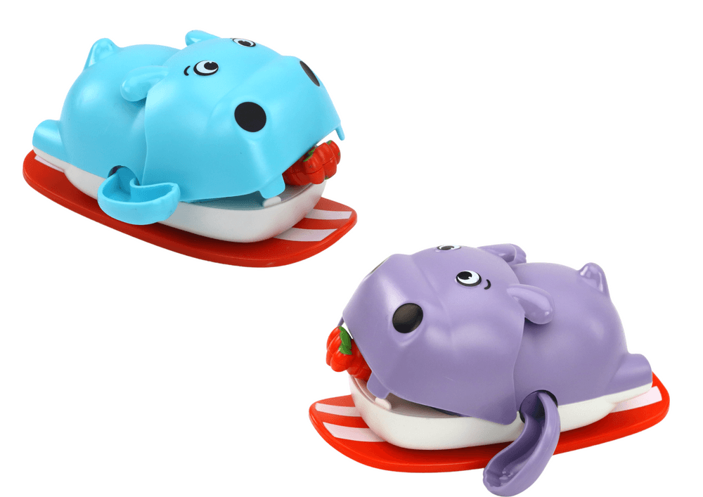 LEAN TOYS Igrača za kopanje, plavajoči hipo na deski 2